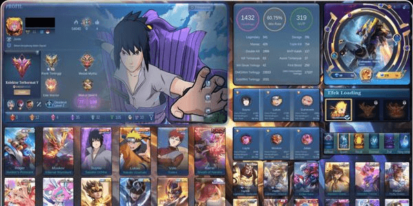Gambar Product Akun Smuft WR GG Match masih kecil Skin Banyak