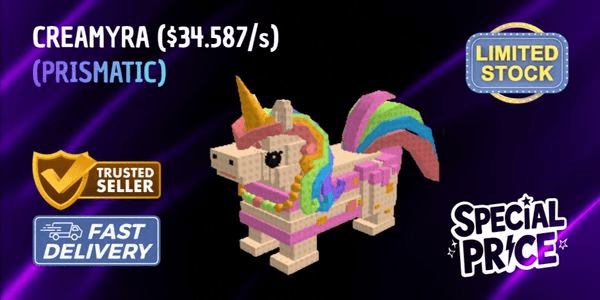Gambar Product PRISMATIC CREAMYRA ($34.587/s) | BUILD A ZOO