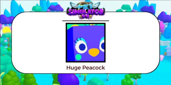 Gambar Product Huge Peacock