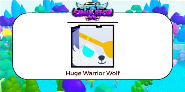 Gambar Product Huge Warrior Wolf