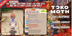 GX Clone costume HTBS +12 (DDI 53% ODI 36%) (any level can use)