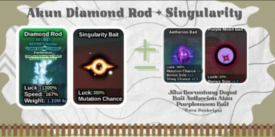Gambar Product Akun Diamond Rod