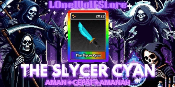 Gambar Product The Slycer Cyan - Survive the Killer (STK) | Roblox