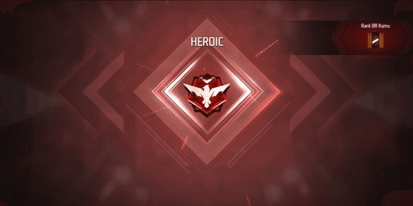 Gambar Product AKUN FF NEW RANK HEROIC LEVEL 13+