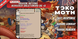 Dragon Inferno Berserker Weapon DG +0