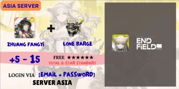 Gambar Product Akun Arknights Endfield Limited - 2