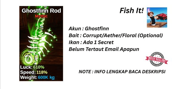 Gambar Product Akun Ghostfinn Rod