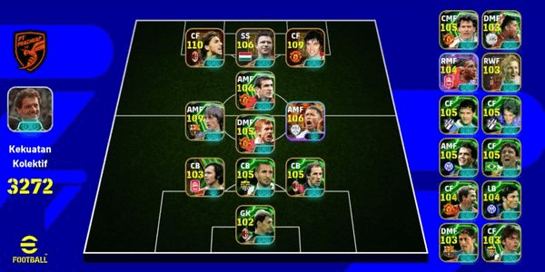 Gambar Product AKUN EFOOTBALL RATING 3165+ BY KARZ(AMAN DAN BERGARANSI