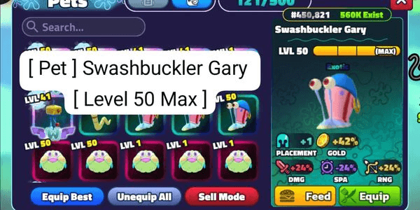 Gambar Product Swashbuckler Gary