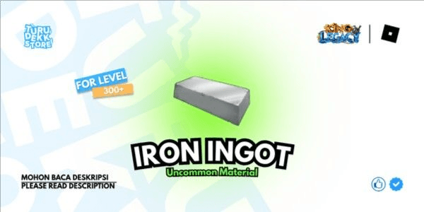 Gambar Product Iron Ingot