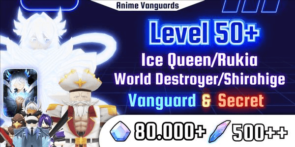 Gambar Product Account Anime Vanguards #1