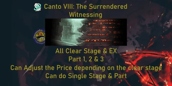 Canto 8 All Clear & EX