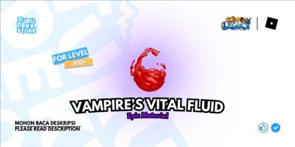 Gambar Product Vampire's Vital Fluid