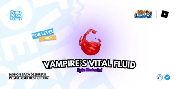 Vampire's Vital Fluid