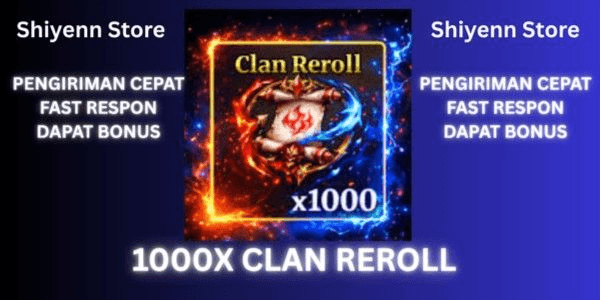 Gambar Product Clan Reroll