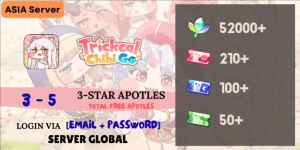 Gambar Product Akun Reroll SIAP GACHA Starter - 1