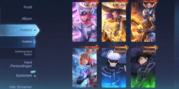 Gambar Product AKUN SULTAN MURAH MERIAH, 4 LEGEND LIMIT, dan BANYAK SKIN LAINNYA