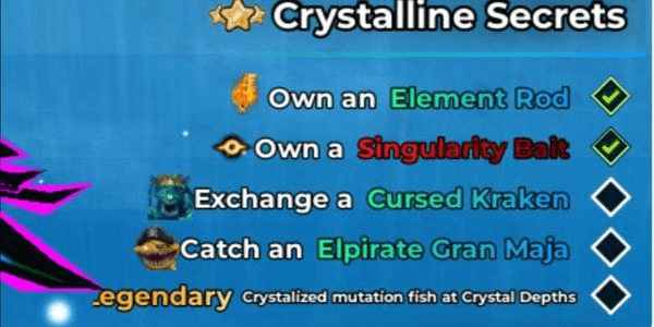 Gambar Product JOKI QUEST CRYSTALLINE SECRET