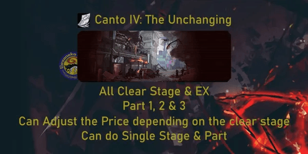 Canto 4 All Clear & EX