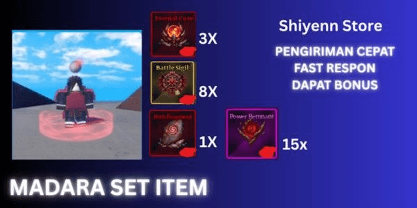 Gambar Product Madara Set