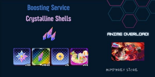 Gambar Product Get 5K Crystalline Shells - Anime Overload!