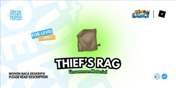 Gambar Product Thief's Rag
