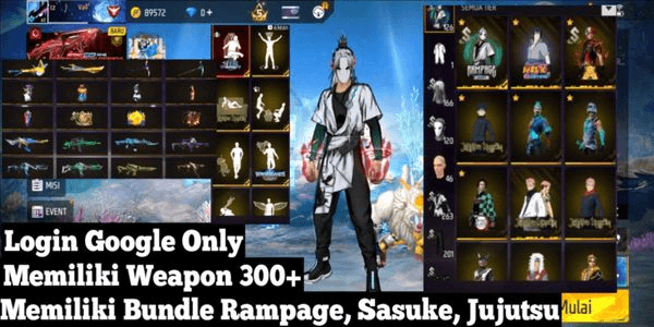 Gambar Product AKUN FREE FIRE NEWBIE MURAH DAN AMAN 100%