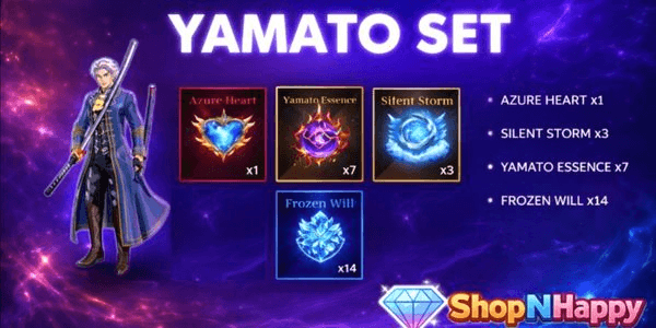 Gambar Product YAMATO / VERGIL SET - SAILOR PIECE