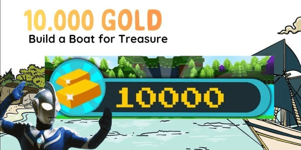 Gambar Product Joki 10,000 Golds | Build a Boat For Treasure