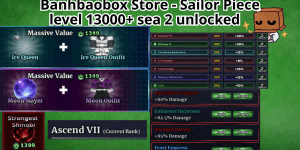 Sailor Piece - Sea 2 account