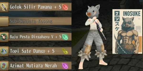 Gambar Product 1 SET OF KATANA EQUIPMENT