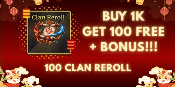 Gambar Product Clan Reroll