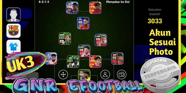 Gambar Product GNR1//AKUN EFOOTBALL MOBILE MURAH & NYAMAN DIPAKAI