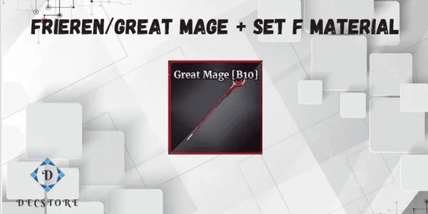 Frieren/Great Mage + Set F Material
