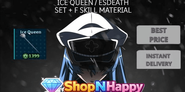 Gambar Product ICE QUEEN/ESDEATH SET + F SKILL - SAILOR PIECE