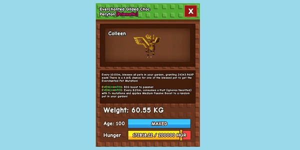 Gambar Product New SUPERR PET Huge Gilded Choc Peryton 60Kg+
