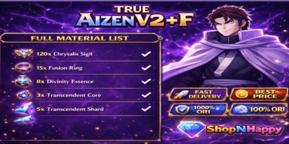 Gambar Product True Manipulator / Aizen V2 + Skill F - Sailor Piece