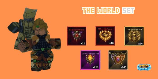 Gambar Product Dio / The World Set