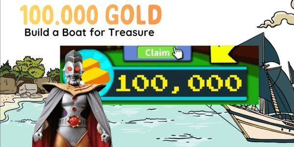 Gambar Product Joki 100,000 Gold | Build a Boat For Treasure