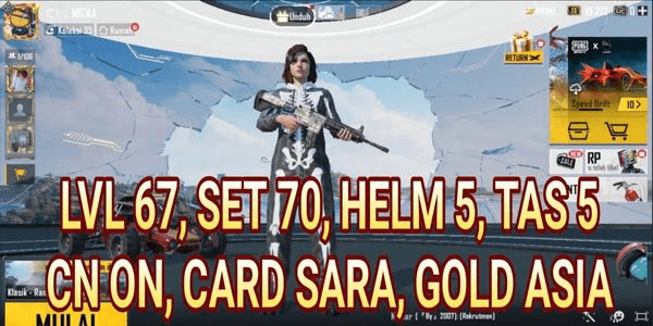 Gambar Product AKUN PUBG MURAH GG