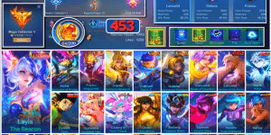 #3719 | 453 Skins | 3 Legends | 3 Collectors | HxH Killua Gon | Valentine Lancelot | Aspirant