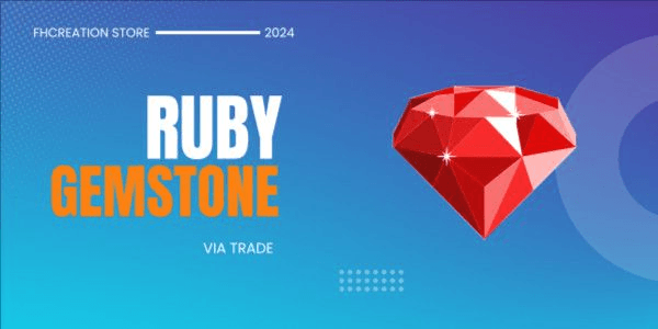 Gambar Product Fish It! Ruby Gemstone