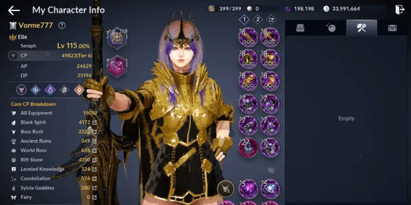 Cheap Black Desert Mobile Account Part. 02