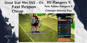 Crimson Heiress Evo Good Stat Min SSS FAST RESPON INSTAN DELIVERY