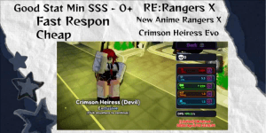 Crimson Heiress Evo Good Stat Min SSS FAST RESPON INSTAN DELIVERY
