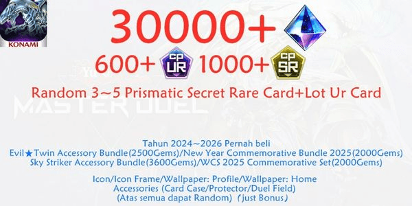 Gambar Product Akun Yu-Gi-Oh! Master Duel-3
