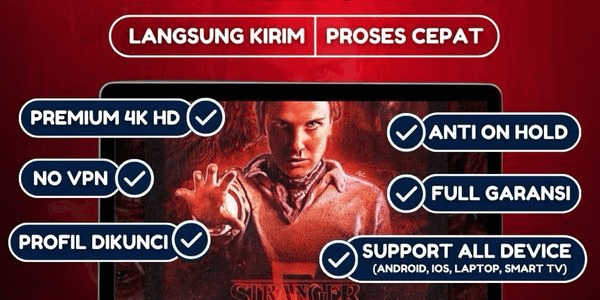 Gambar Product Sharing 1 Month - 1 Profile UHD (Region PK)