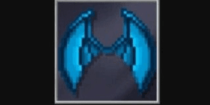 Ailes de dragon bleues