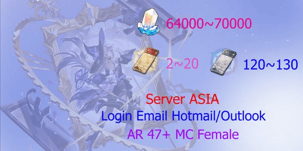 Gambar Product Reroll Account 300-350x Gacha Female [ASIA]