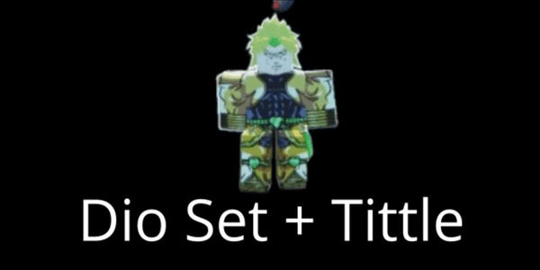 Gambar Product Dio Set/The World Set+Tittle - Sailor Piece